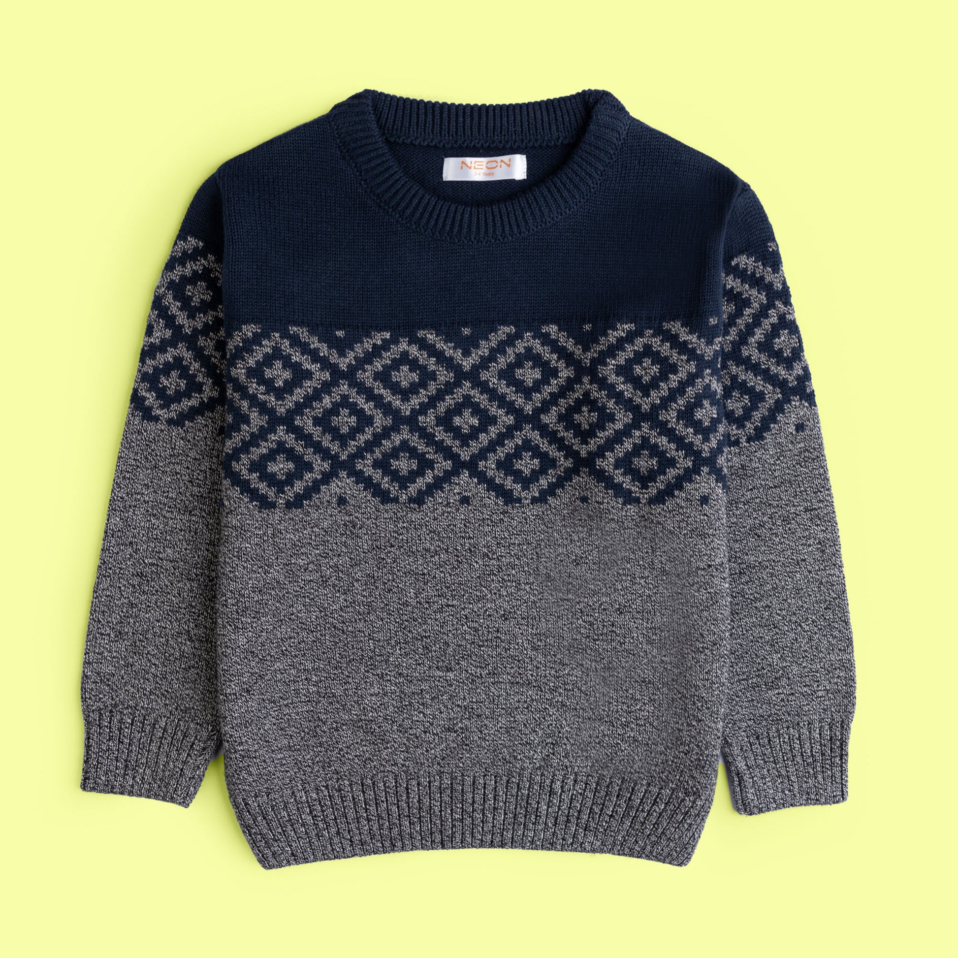 Unisex Jacquard Sweater (BSWT-07-W23)